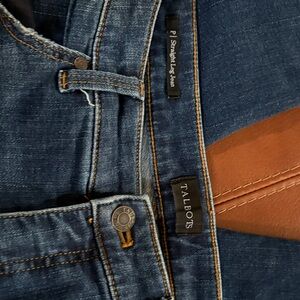 Talbots women's Straight leg Jeans 10p